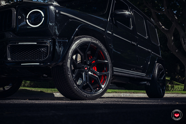 Фото дисков Vossen EVO-3 Черный глянец на Mercedes-Benz G-Class III