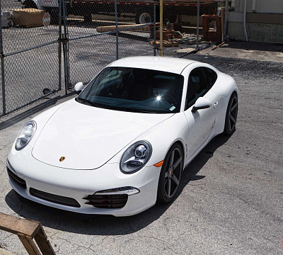 Фото дисков Vossen CV3 на Porsche 911 VII