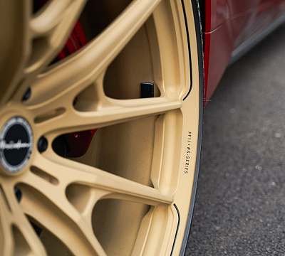 Фото дисков Brixton Forged PF11 R / RS на Chevrolet Corvette C8