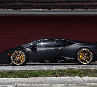 Фото дисков Anrky AN33 на Lamborghini Huracan