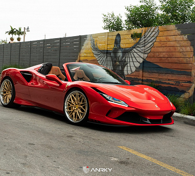 Фото дисков Anrky S3-X1 на Ferrari F8