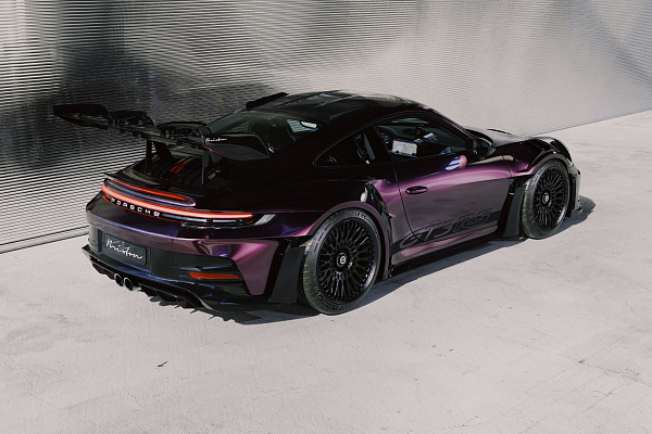 Фото дисков Brixton Forged TR20 Черный сатин на Porsche 911 VIII
