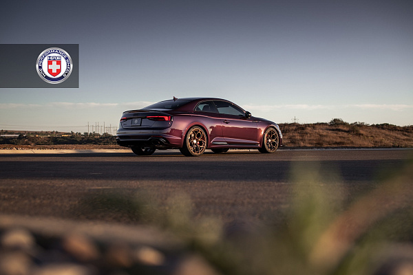 Фото дисков HRE P111SC Глянцевая бронза на Audi A/S/RS 5 (F5)