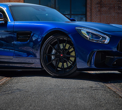 Фото дисков Vossen M-X2 на Mercedes-Benz AMG GT I