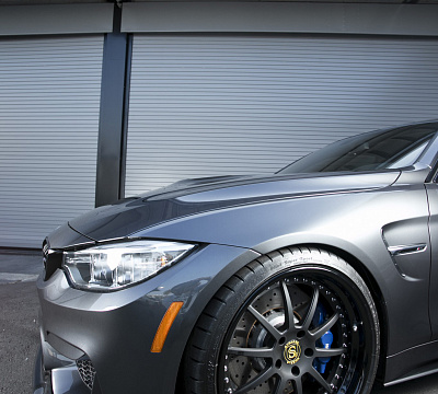 Фото дисков Strasse Wheels R10 Performance на BMW 4/M4 (F32/F82)