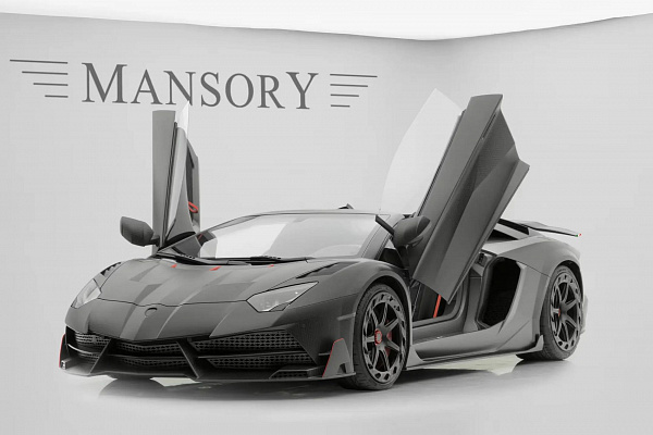 Фото дисков Mansory CV.7 Air C Черный сатин на Lamborghini Aventador