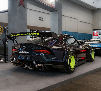 Фото дисков Brixton Forged TR05 AERO1 на Toyota Supra A90