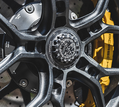 Фото дисков Brixton Forged CM5-R на Porsche 911 VII