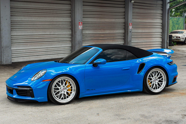 Фото дисков HRE 520 Глянцевый лак на Porsche 911 VIII