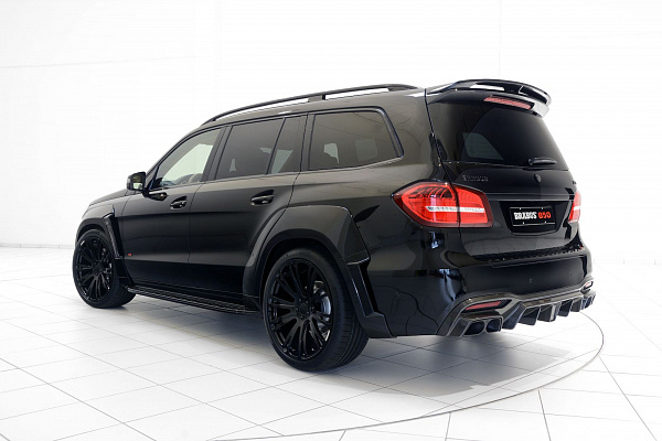 Фото дисков BRABUS Monoblock R (Platinum Edition) Черный глянец на Mercedes-Benz GLS (X166)