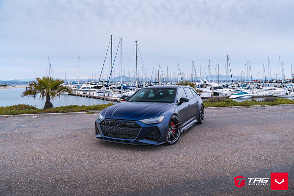 Фото дисков Vossen S17-06 Глянцевый темный лак на Audi A/RS 6 (C8)