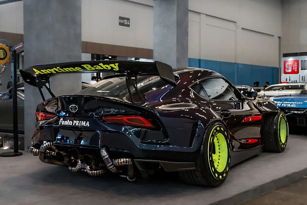 Фото дисков Brixton Forged TR05 AERO1 Другой цвет на Toyota Supra A90