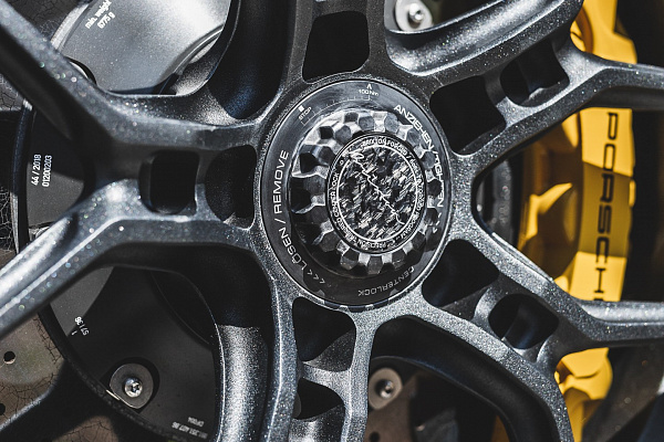 Фото дисков Brixton Forged CM5-R Черный матовый на Porsche 911 VII