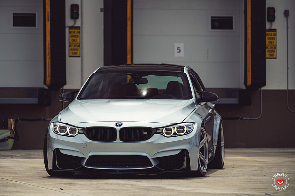 Фото дисков Vossen M-X5 Глянцевый тонированный лак на BMW 3/M3 (F3x/F80)