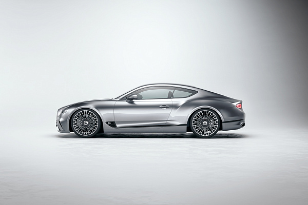 Фото дисков Brixton Forged LX01 Алмазная проточка на Bentley Continental GT III
