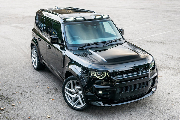 Фото дисков Kahn Type 52 RS Сатиновый лак на Land Rover Defender II