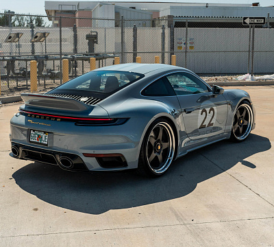 Фото дисков HRE 527 на Porsche 911 VIII