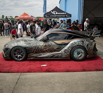 Фото дисков Rotiform TUF на Toyota Supra A90