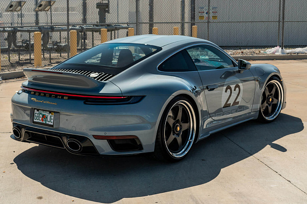 Фото дисков HRE 527 Черный сатин на Porsche 911 VIII