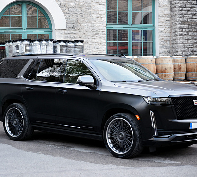 Фото дисков Vossen S17-14 (3-Piece) на Cadillac Escalade V