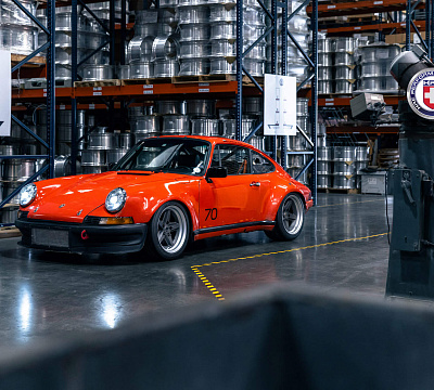 Фото дисков HRE 517K на Porsche 911 I