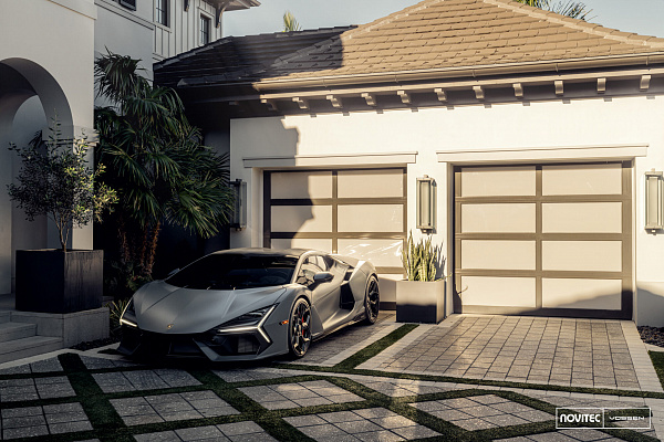 Фото дисков NOVITEC NL5 Черный глянец на Lamborghini Revuelto