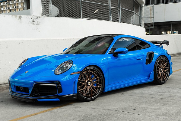 Фото дисков Anrky S3-X1 Сатиновая бронза на Porsche 911 VIII