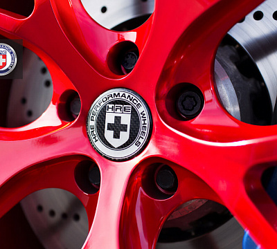 Фото дисков HRE P101 на BMW 5/M5 (F10)