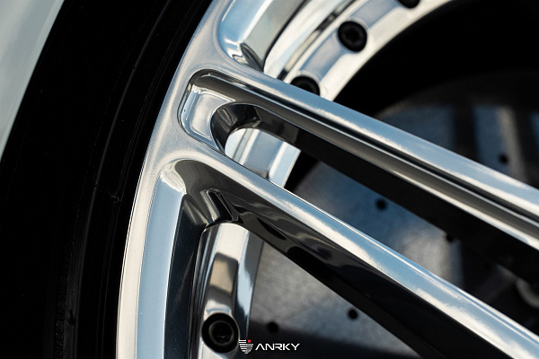 Фото дисков Anrky AN27 Полированный лак на Porsche 911 VIII
