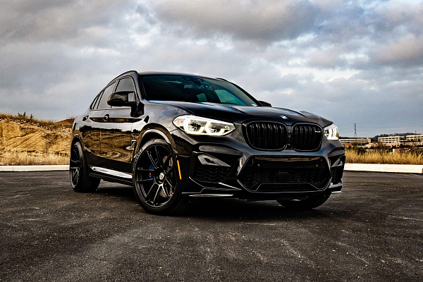 Фото дисков HRE RC104 Черный сатин на BMW X4/X4 M (G02/F98)