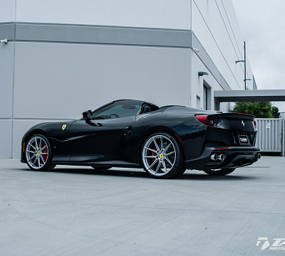 Фото дисков NOVITEC NF8 на Ferrari Portofino