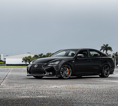 Фото дисков Vossen HF-1 на Lexus GS IV