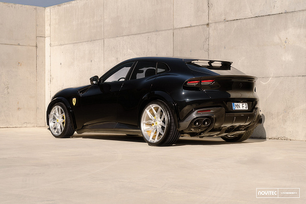 Фото дисков NOVITEC NF11 Глянцевый лак на Ferrari Purosangue