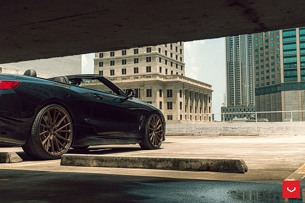 Фото дисков Vossen HF-4T Сатиновая бронза на BMW 8/M8