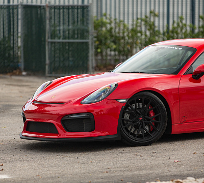 Фото дисков Vossen M-X3 на Porsche Cayman II