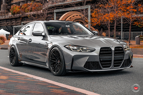 Фото дисков Vossen S21-02 Черный глянец на BMW 3/M3 (G2x/G80)