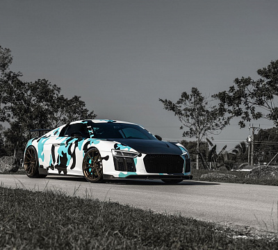 Фото дисков Anrky AN12 на Audi R8 (4S)