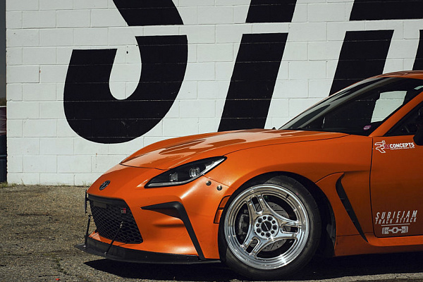 Фото дисков Motegi Racing MF421 SS3 Полированный лак на Toyota GR86