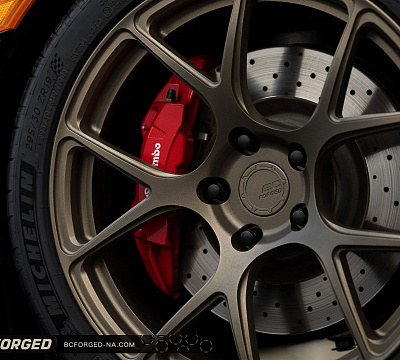 Фото дисков BC Forged RZ05 на Honda Civic Type R FL5