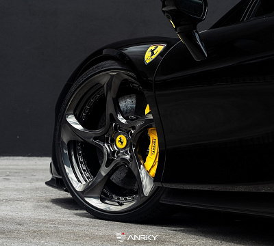 Фото дисков Anrky XR-205 на Ferrari SF90