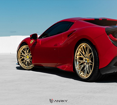 Фото дисков Anrky S3-X1 на Ferrari F8