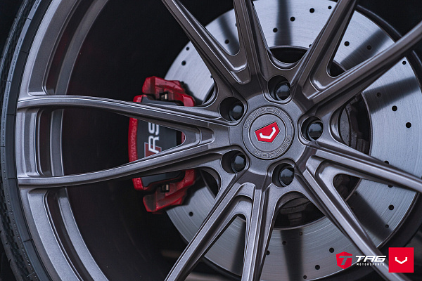 Фото дисков Vossen S17-06 Глянцевый темный лак на Audi A/RS 6 (C8)