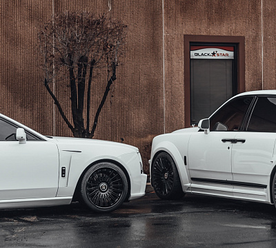 Фото дисков Brixton Forged LX01 на Rolls-Royce Cullinan