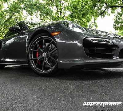Фото дисков HRE P101 на Porsche 911 VII