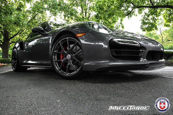 Фото дисков HRE P101 Глянцевый тонированный лак на Porsche 911 VII
