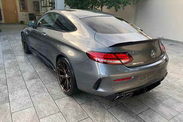 Фото дисков HRE P101 Сатиновая бронза на Mercedes-Benz C-Class (W205)