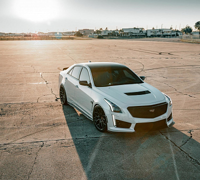 Фото дисков Vossen HF-2 на Cadillac CTS II