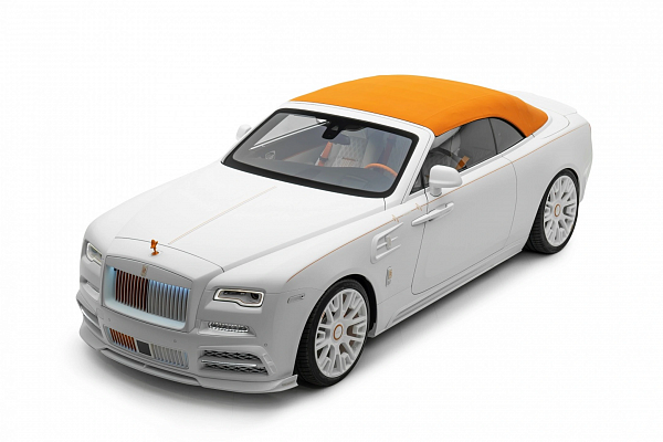 Фото дисков Mansory V.6 Белый глянец на Rolls-Royce Wraith