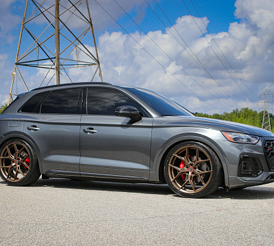 Фото дисков Vossen HF-5 на Audi Q5 (FY)