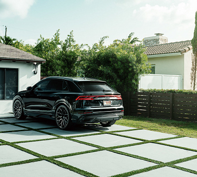 Фото дисков Vossen HF-2 на Audi Q8